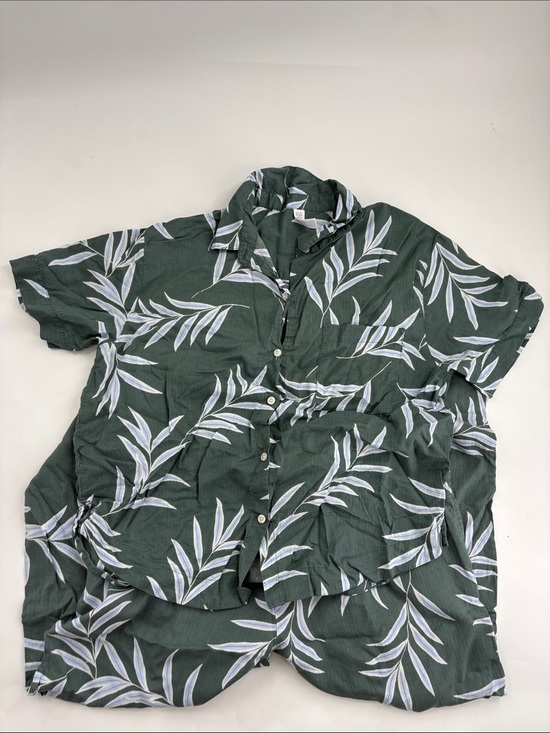 Other - Stars Above Women’s XL Pajama Set Green Leaf Print Short Sleeve & Pants